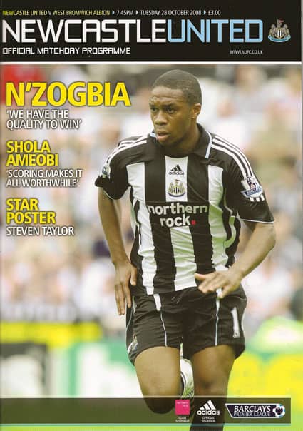 Newcastle United FC v West Bromwich Albion FC 